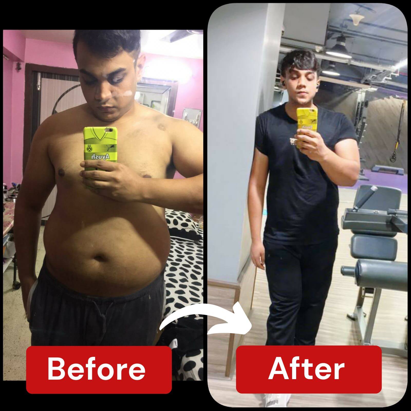 Ayush — Lost 15 kg in 4 months