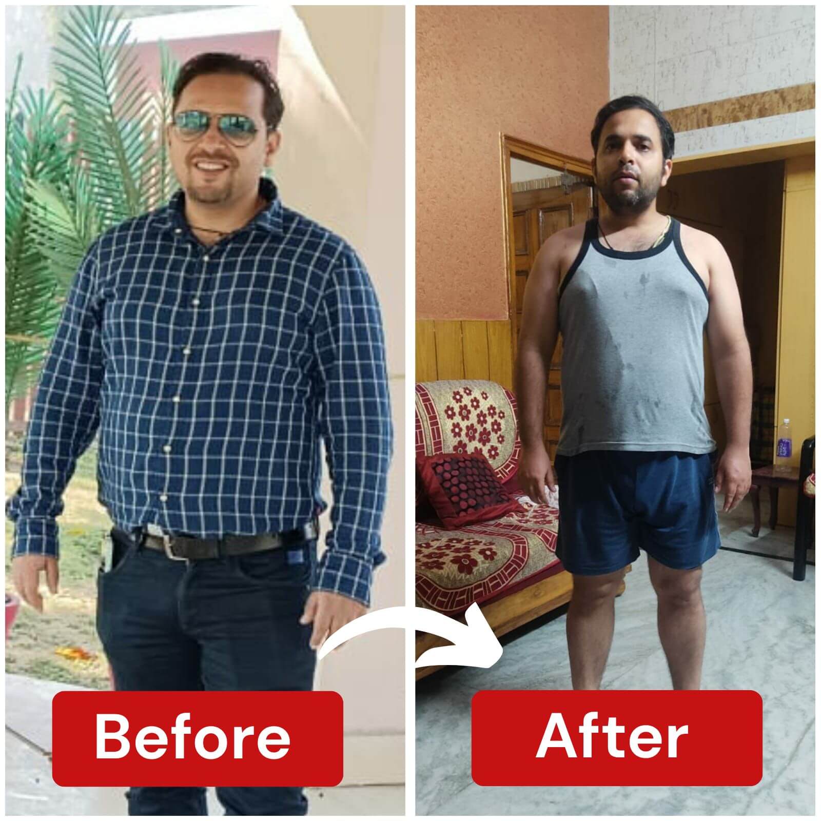 Kuber Ji — Lost 10 KGs in 4 Months